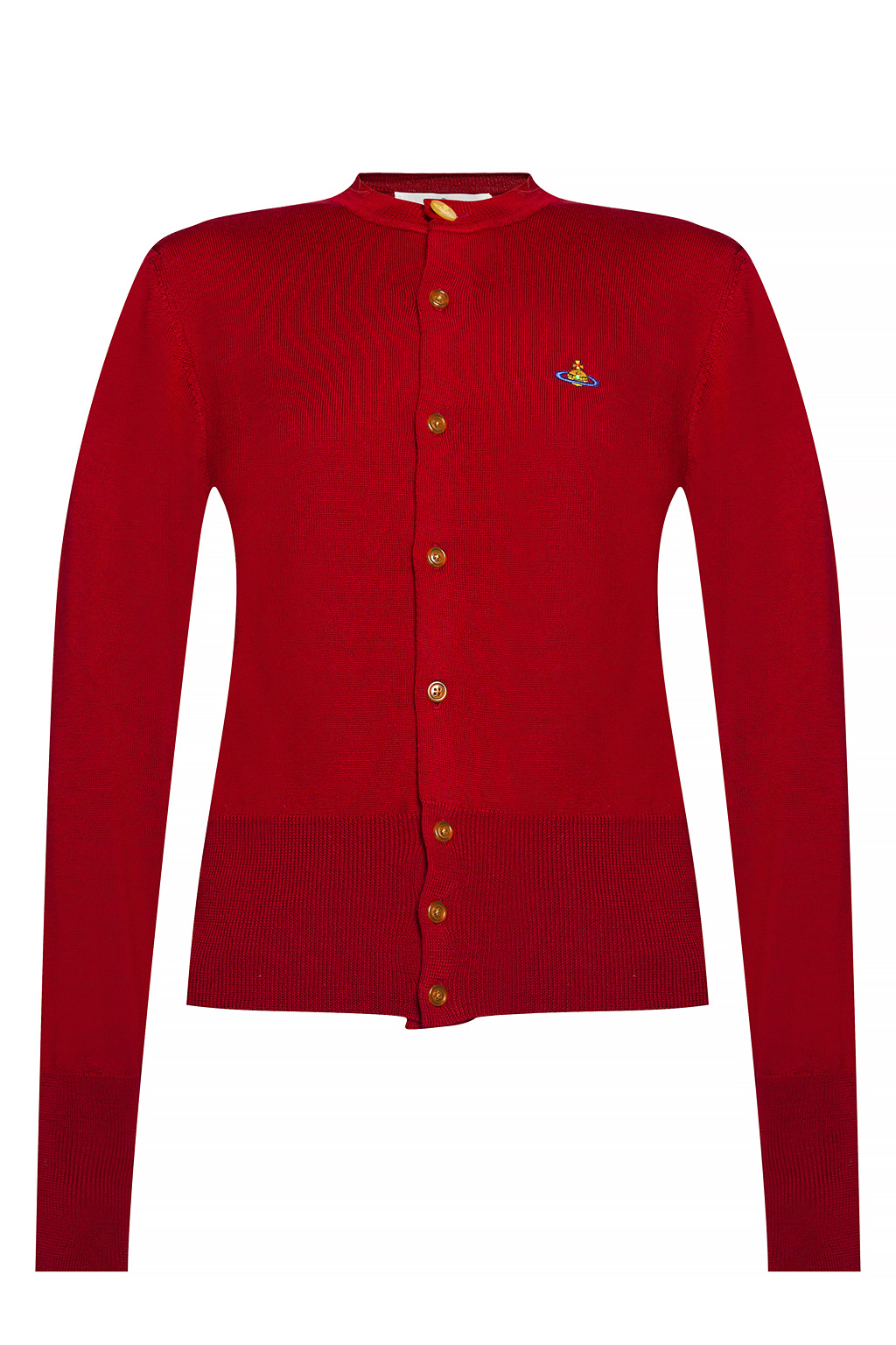 【送料&関税込】Vivienne Westwood Cardigan With Logo Vivienne westwood Logo cardigan available on SUGAR - 157905